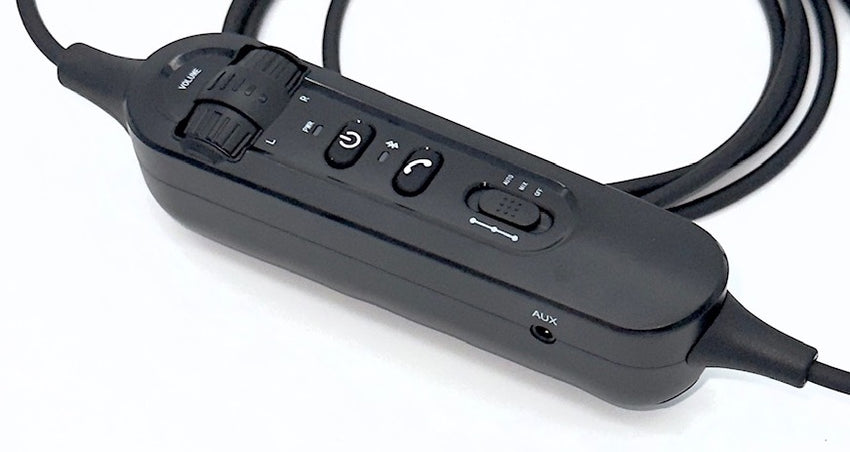 NFlight Nomad Pro Aviation Microphone with Bluetooth and TSO'd David Clark Microphone Element