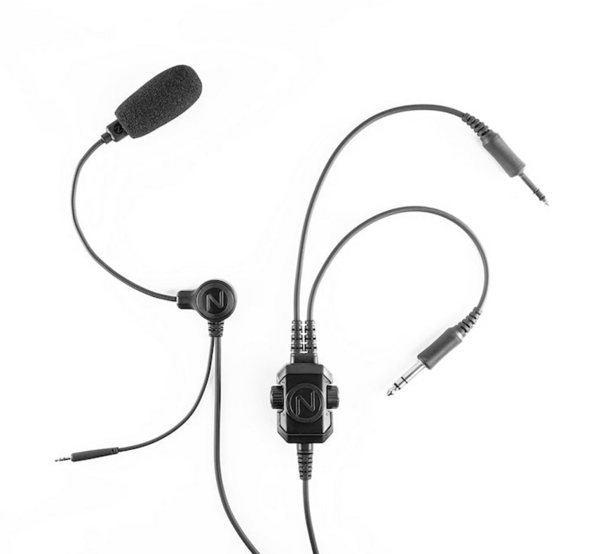 NFlight Nomad Pro with TSO'd David Clark Aviation Microphone - AOPA PILOT HOLIDAY SPECIAL