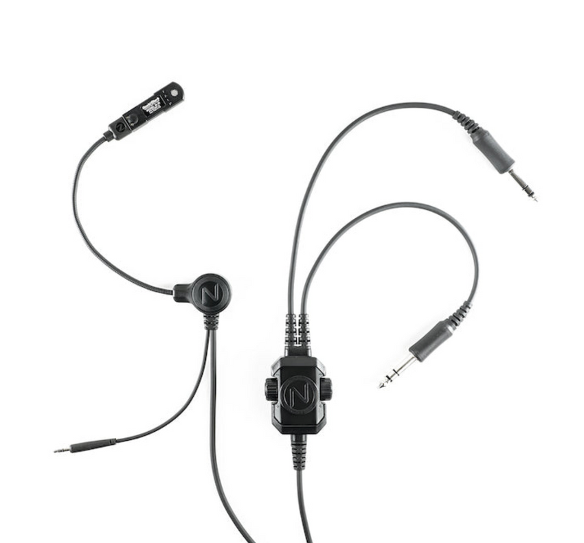NFlight Nomad Pro with TSO'd David Clark Aviation Microphone